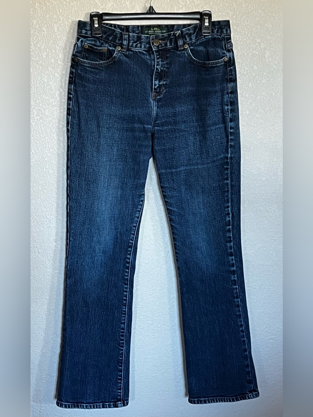Lauren Ralph Lauren Bootcut Jeans • Dark Wash Straight Leg Denim LRL Jeans Co
